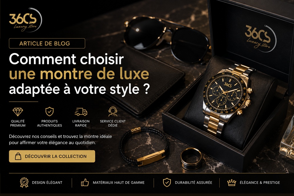 Comment choisir une montre de luxe adaptée à votre style ?