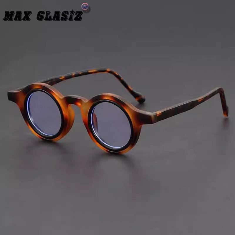 Lunettes de Soleil Rondes Vintage Écaille